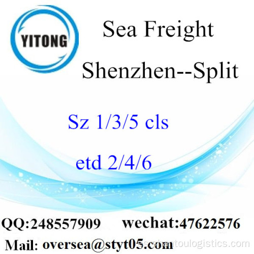 Shenzhen Puerto LCL Consolidación Para Split